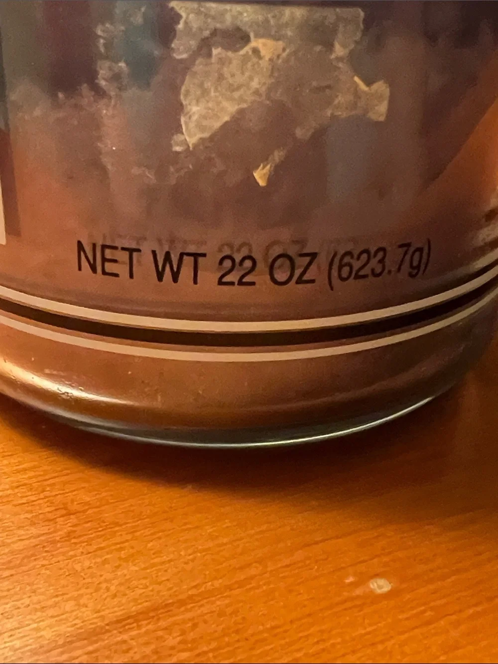 Yankee Candle Hydrangea Jar Candle - Rare Black Band - Slightly used